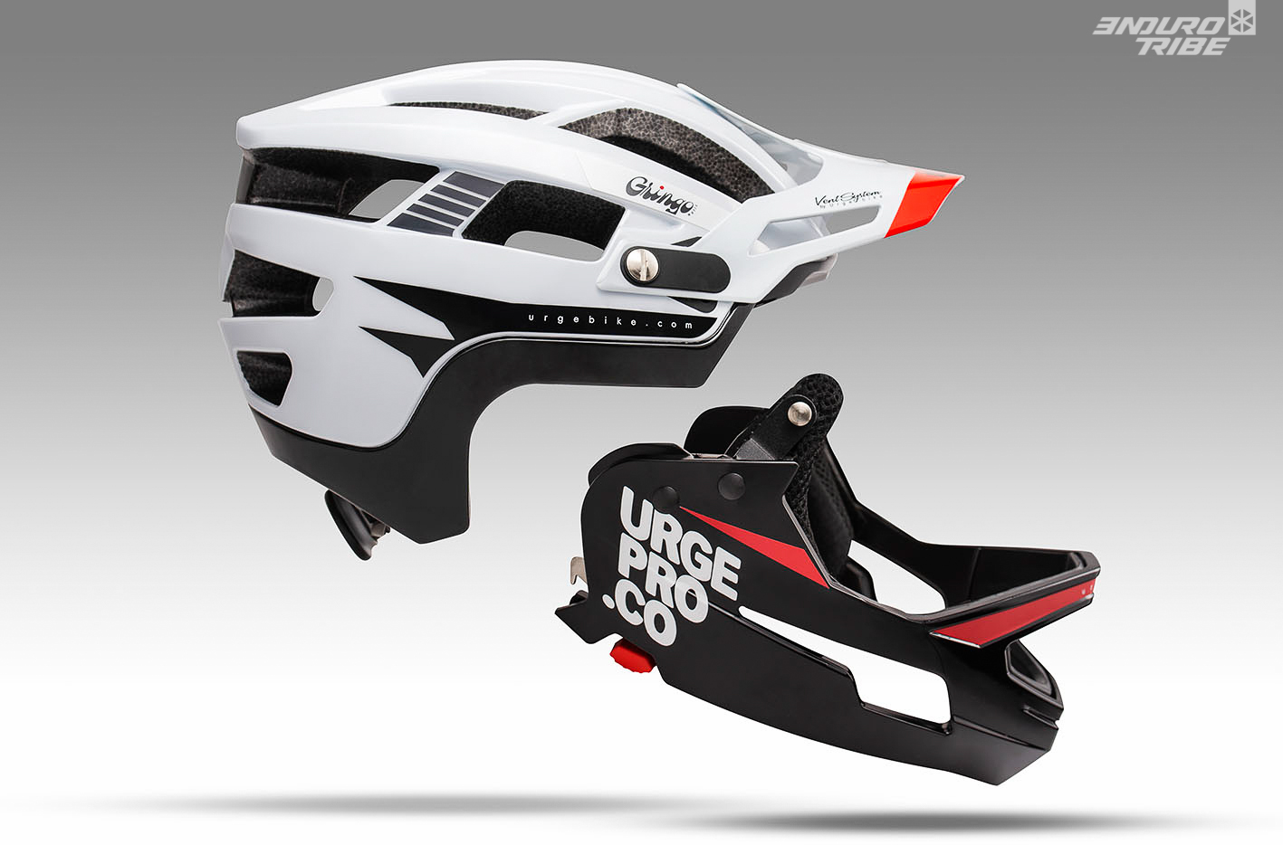 Casque vtt 2025 mentonnière amovible