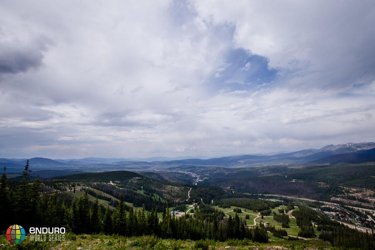 The view out from the mountain. EWS 5 2014 Winter Park. Photo by Matt Wragg