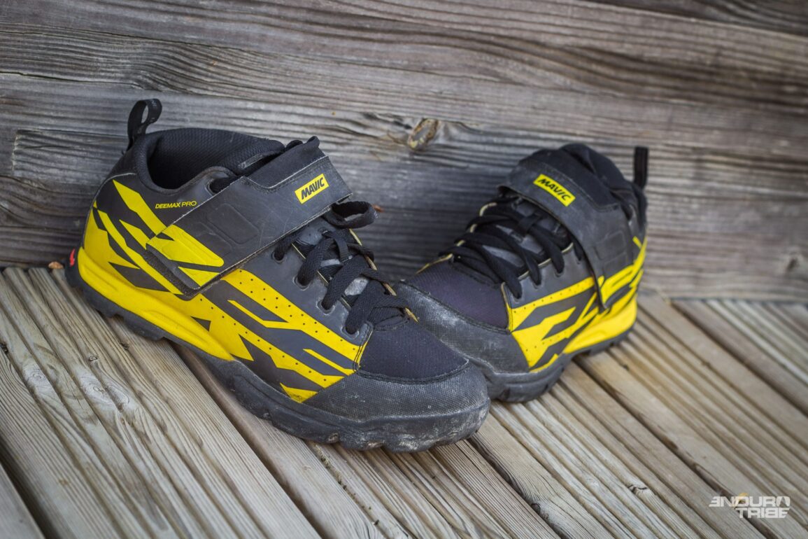 Chaussures VTT MAVIC DEEMAX PRO Pointure 43 1/3 - Noir/Jaune, Neuves